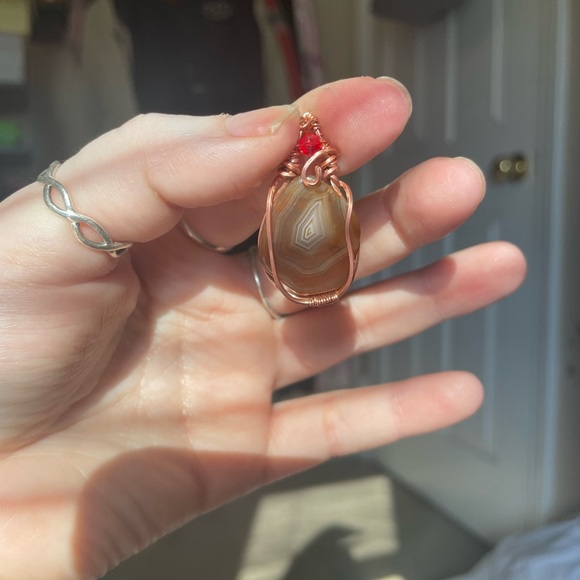 Earth Art hand crafted artisan Jewelry - Wire wrapped jewelry